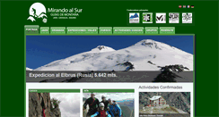 Desktop Screenshot of mirandoalsur-aventura.com