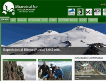 Tablet Screenshot of mirandoalsur-aventura.com